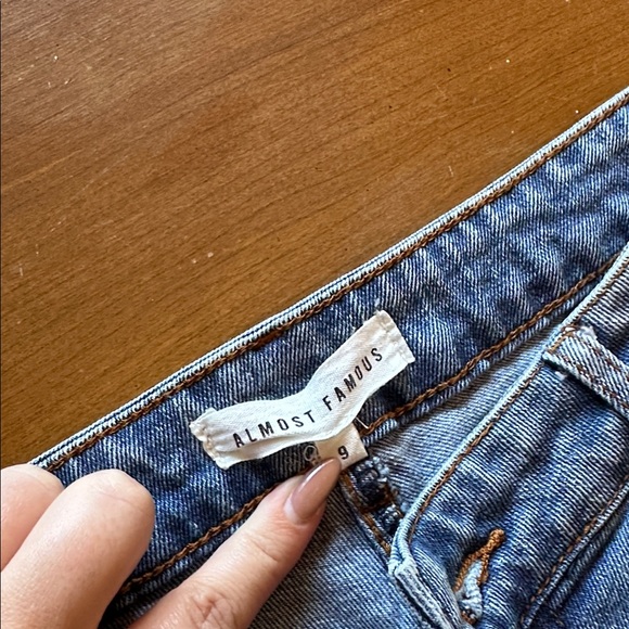 Almost Famous Flare Blue Denim - Picture 2 of 5